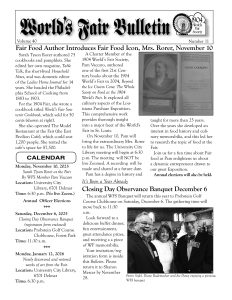 November 2025 Bulletin