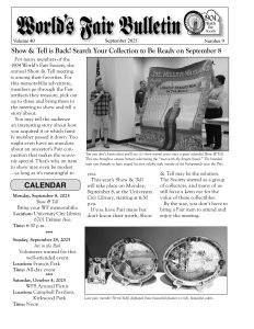 September 2025 Bulletin